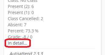 Dönem Sonu İşleri 1:Ders Devamsızlığı