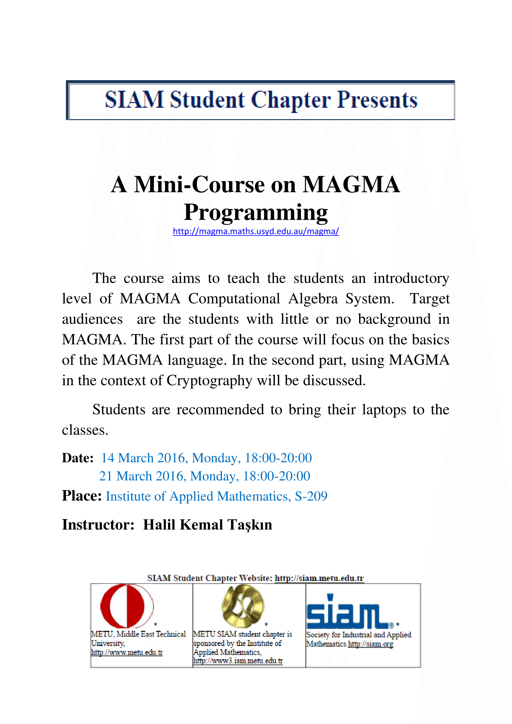 MAGMA Course_Announcement-1
